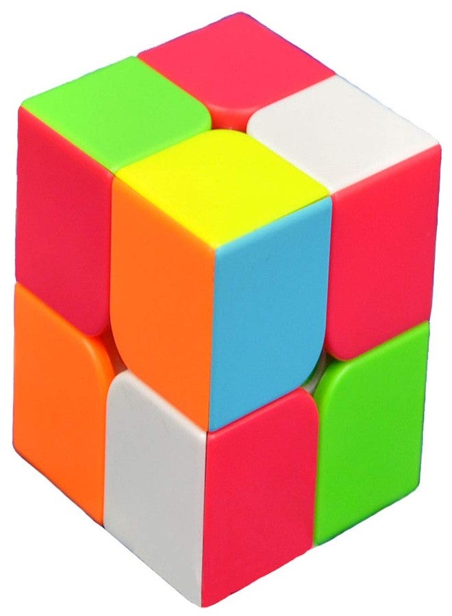 TANCH QIYI Speed Cube 2X2X2 No Stickers Magic Cube Puzzle Toy for Kids & Adults (Colorful)… - Image 4